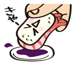 Sushi Family(ShrimpGirl Ebina) sticker #4382343