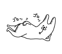 Three animals Sticker 3 sticker #4382504