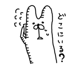 Three animals Sticker 3 sticker #4382526