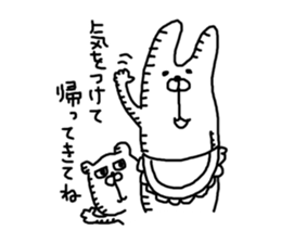 Three animals Sticker 3 sticker #4382529