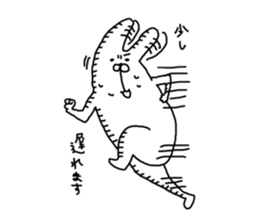 Three animals Sticker 3 sticker #4382538