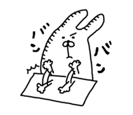 Three animals Sticker 3 sticker #4382540