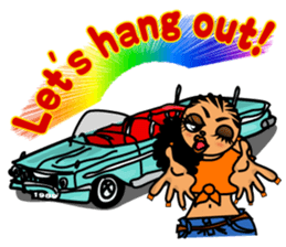 B-girlSticker [English] sticker #4382564