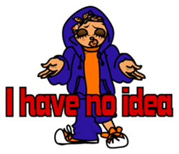 B-girlSticker [English] sticker #4382583