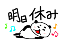 Panda the Rock sticker #4383179