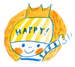 Satoshi's happy characters vol.27 sticker #4383347