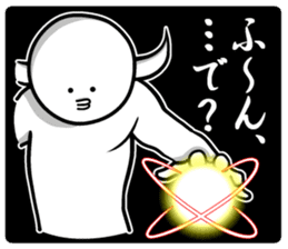 White guy and rounded grew of horn sticker #4383472