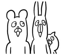 Drooping Eyes Animals sticker #4383723