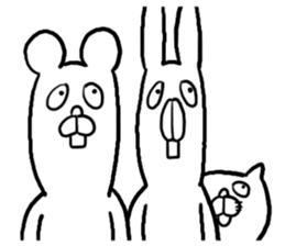 Drooping Eyes Animals sticker #4383735