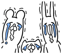 Drooping Eyes Animals sticker #4383746