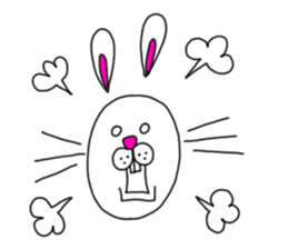 I'm Rabbit. sticker #4383847