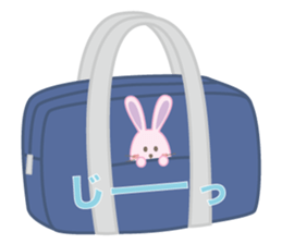 The school life of the rabbit sticker #4384162