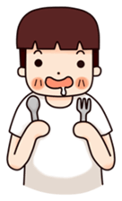 Kyukyu&Hiru (English) sticker #4384622