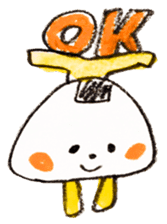 Satoshi's happy characters vol.28 sticker #4385003
