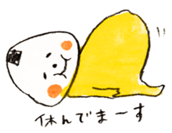 Satoshi's happy characters vol.28 sticker #4385013