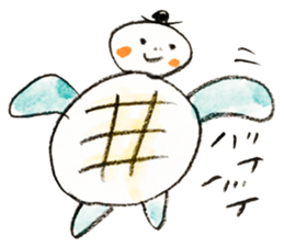 Satoshi's happy characters vol.28 sticker #4385032