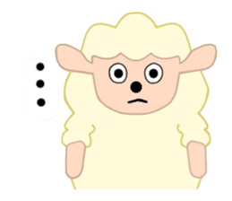 Gentle gentle sheep sticker #4385261