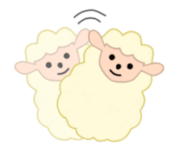 Gentle gentle sheep sticker #4385270