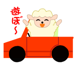 Gentle gentle sheep sticker #4385272