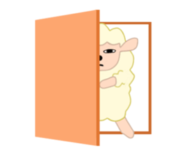 Gentle gentle sheep sticker #4385279