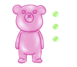 SKELETON GUMMY BEAR sticker #4385366