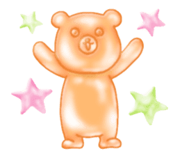 SKELETON GUMMY BEAR sticker #4385375