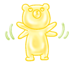 SKELETON GUMMY BEAR sticker #4385388