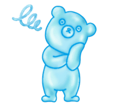 SKELETON GUMMY BEAR sticker #4385394