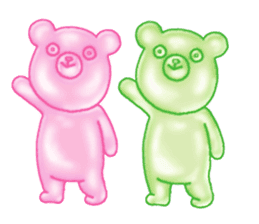 SKELETON GUMMY BEAR sticker #4385397