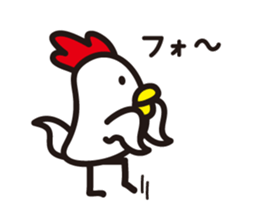 chicken family. sticker #4385404