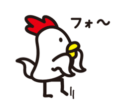 chicken family. sticker #4385404