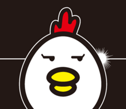 chicken family. sticker #4385422
