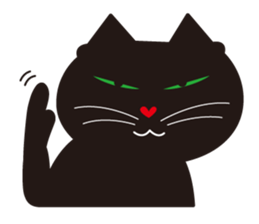 Three close cats sticker #4386035