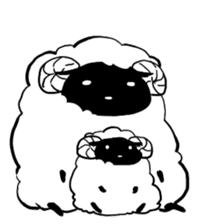 Sheep Sheep sticker sticker #4386737