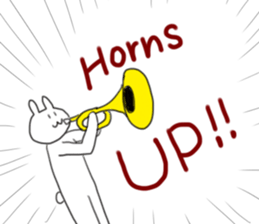 The usagi high school marching band club sticker #4387048