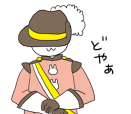 The usagi high school marching band club sticker #4387069