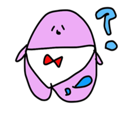 peach heart sticker #4387100