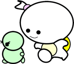 Princess of small turtle-2 sticker #4387206