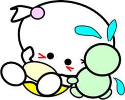 Princess of small turtle-2 sticker #4387228