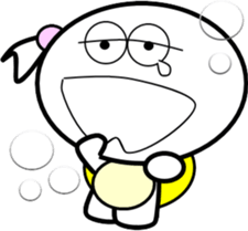 Princess of small turtle-2 sticker #4387235