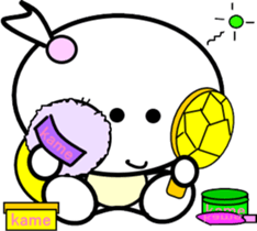 Princess of small turtle-2 sticker #4387238