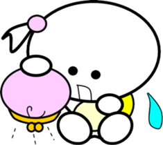 Princess of small turtle-2 sticker #4387239