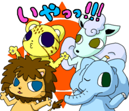 Animal characters 12 sticker #4387438