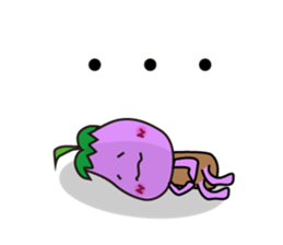 Nothing Eggplant! sticker #4387464