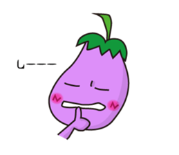 Nothing Eggplant! sticker #4387471