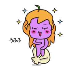 Nothing Eggplant! sticker #4387476