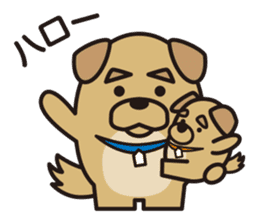 Chibi-istu Animal's family Sticker sticker #4387521