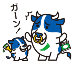 Chibi-istu Animal's family Sticker sticker #4387527