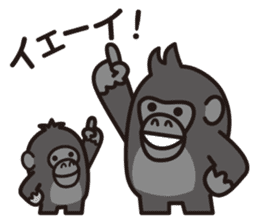 Chibi-istu Animal's family Sticker sticker #4387531