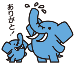 Chibi-istu Animal's family Sticker sticker #4387533